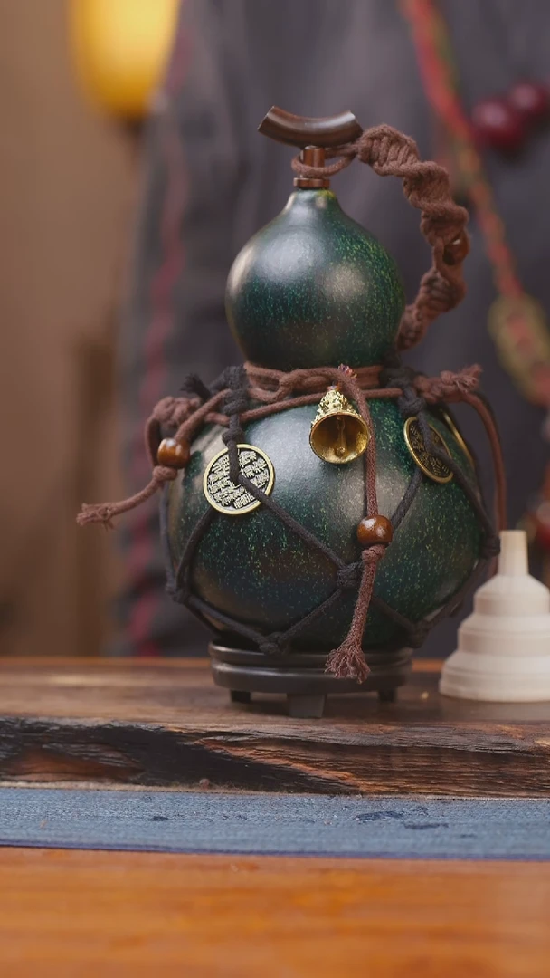 595号链接精品大漆葫芦现货现发[一物一拍]