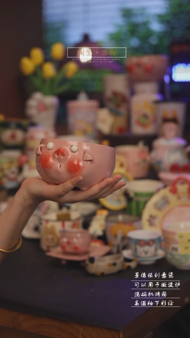 景德镇可爱设计师款陶瓷