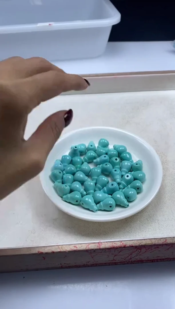 【闪购商品】玛瑙/玉髓颈饰未镶嵌x1095绿松三通*1颗