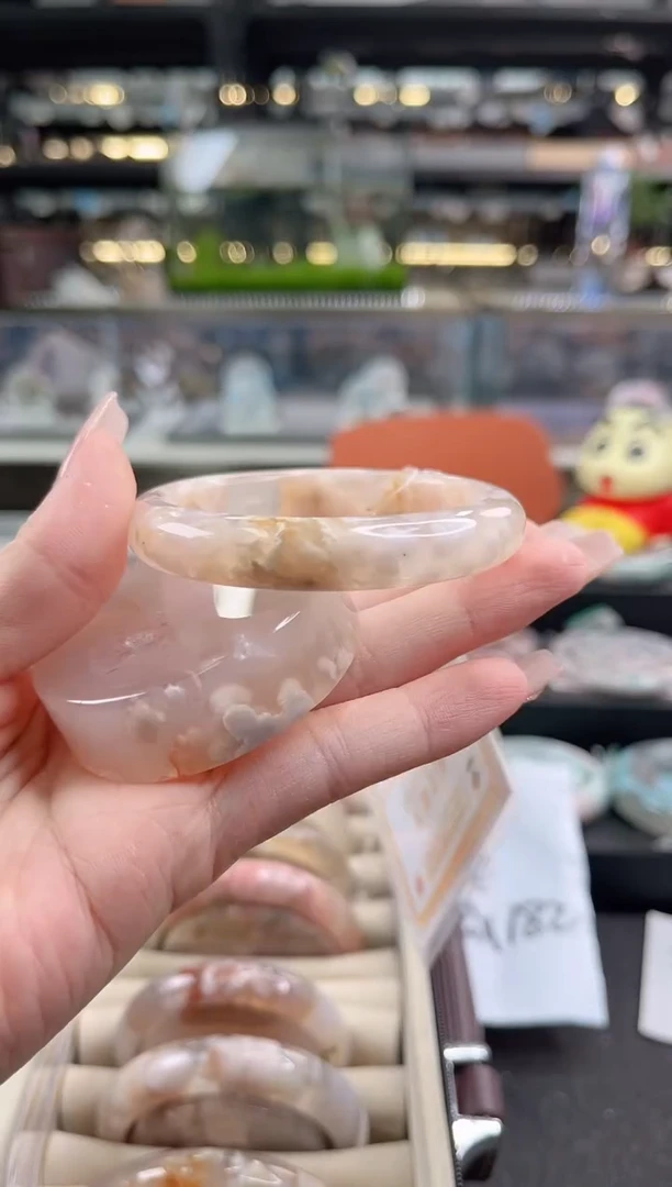 未镶嵌手镯石英质玉54圈口 （赠品镯心）3886670