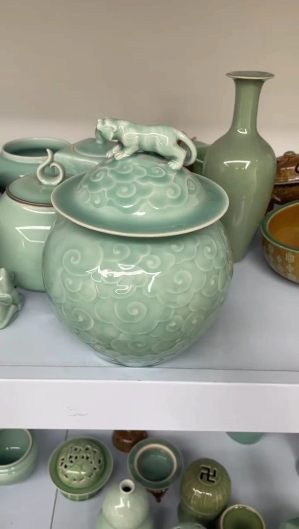 纯手工  慧仙青瓷 龙泉青瓷大促