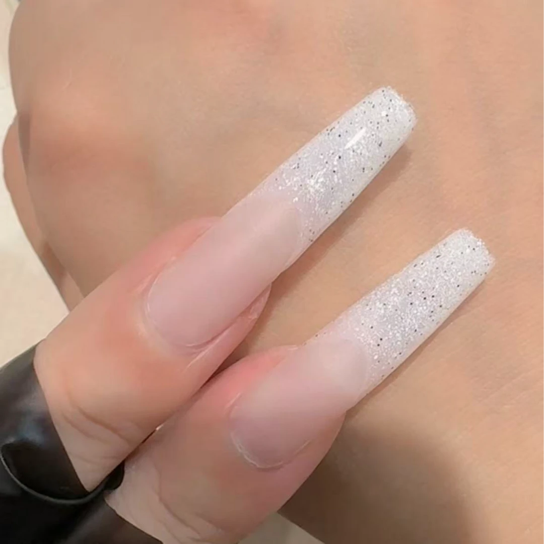 白砂糖素材胶韩系白砂糖细腻颗粒美甲可卸甲油胶