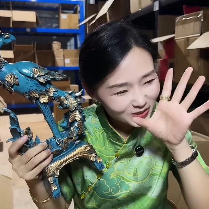 慕子-文化——— 孔雀 工艺品