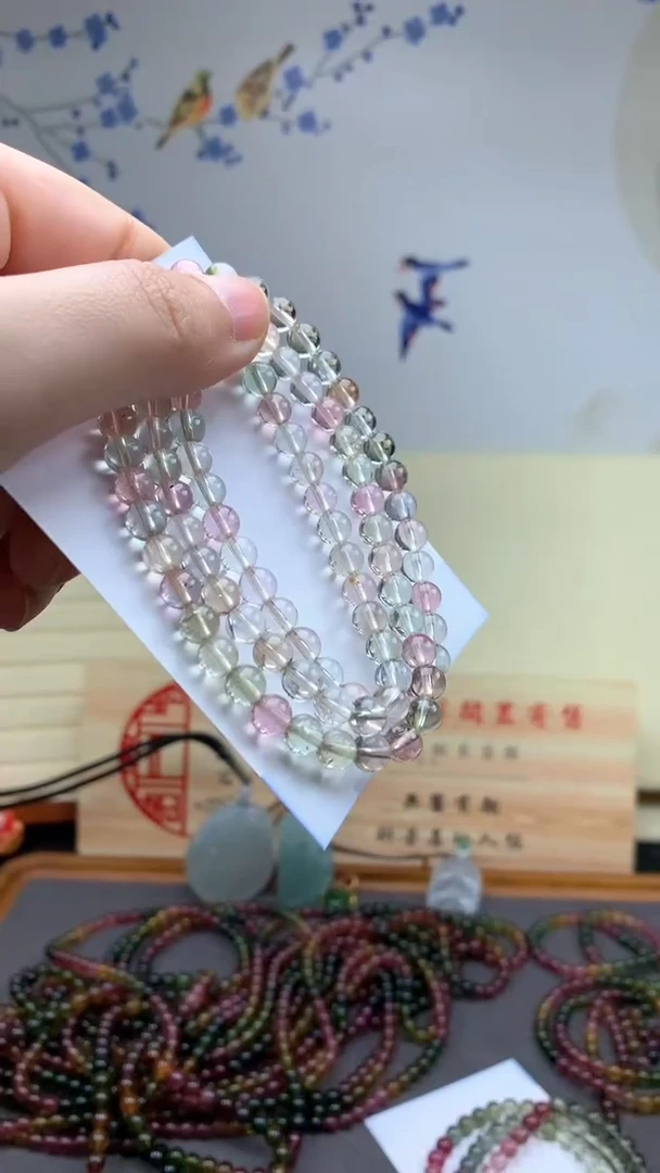 【闪购商品】定制碧玺长串未镶嵌/////////