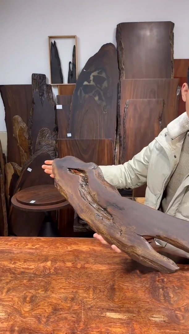 风车木（黑檀木）尺寸73*14*2编号167