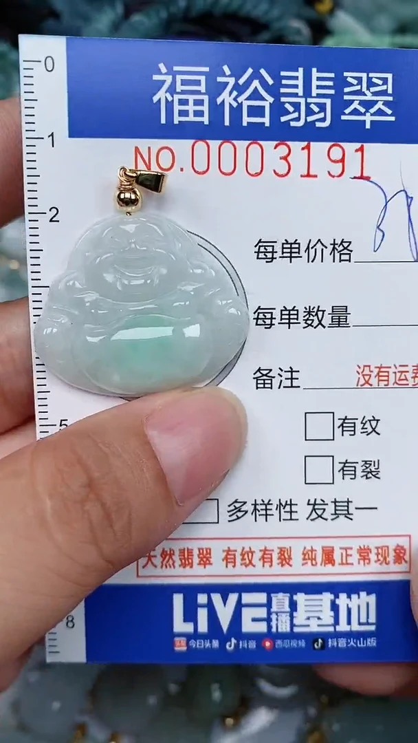 翡翠未镶嵌颈饰...0003191