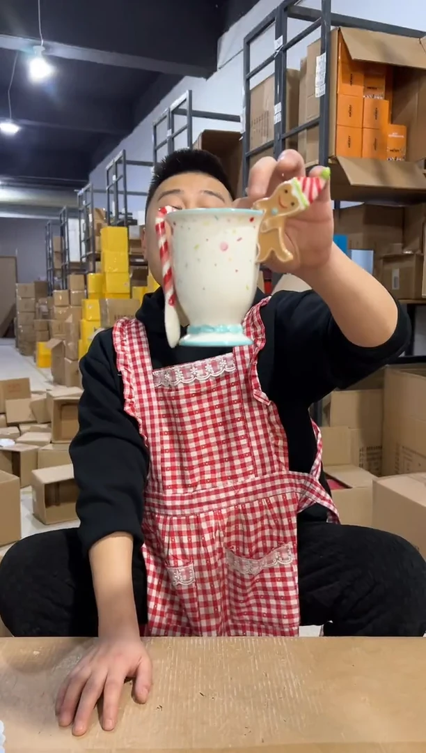 【闪购商品】杯姜饼人一杯一勺
