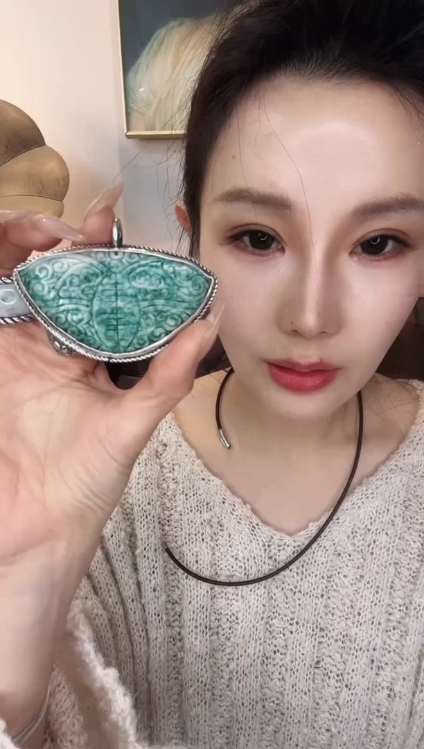 颈饰未镶嵌翡翠兰*水翡翠450