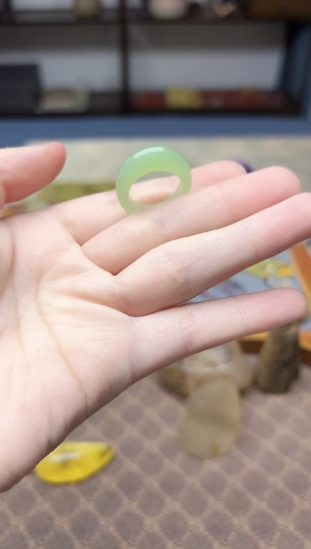 未镶嵌戒指和田玉和田玉戒指12#HX