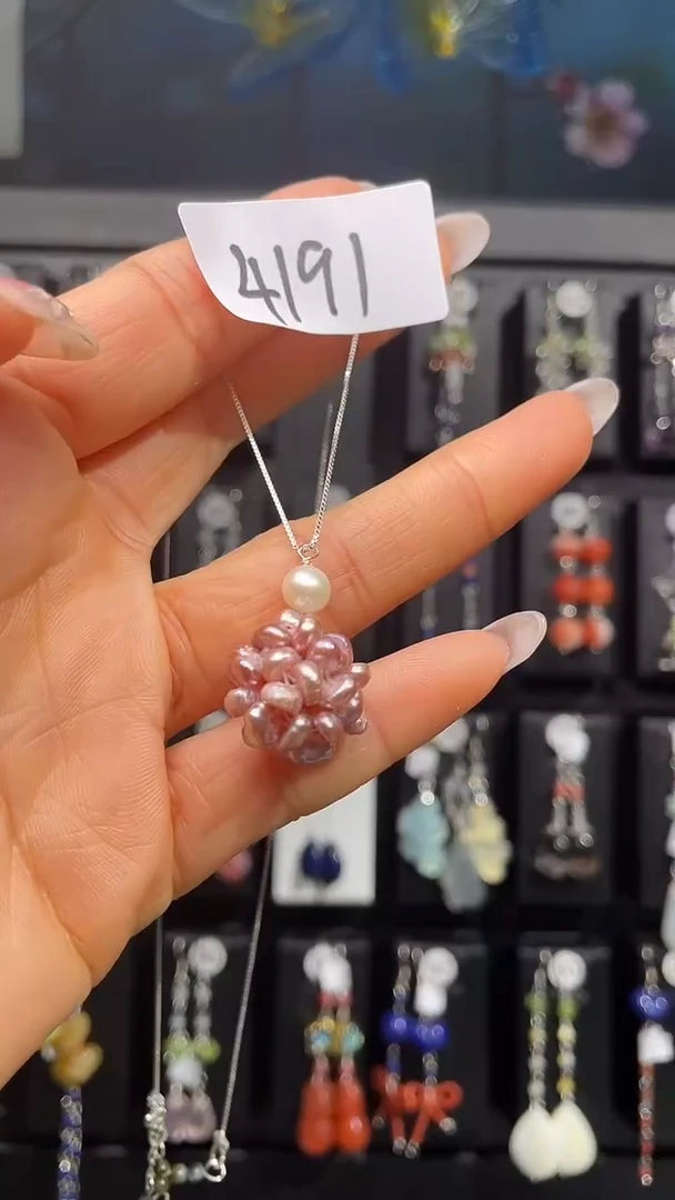 银S925镶嵌耳饰紫晶喜欢拍