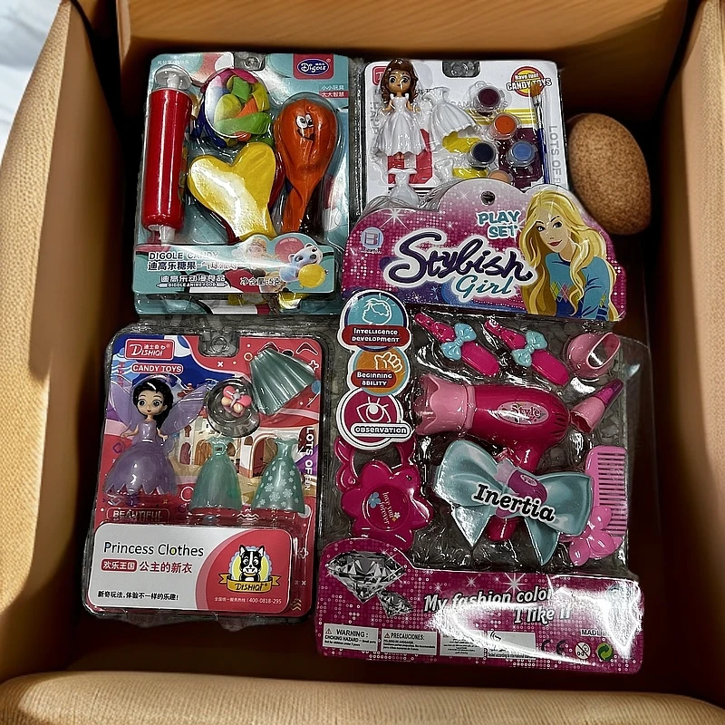 女孩板装玩具发四板.以直播间为准