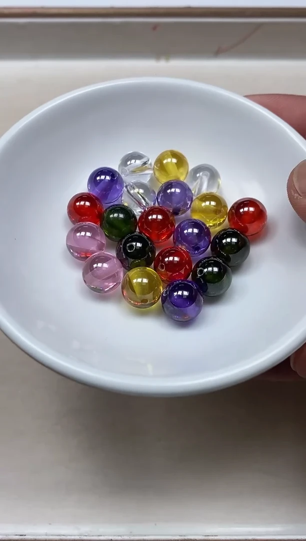 散珠天然锆石未镶嵌彩锆石10mm