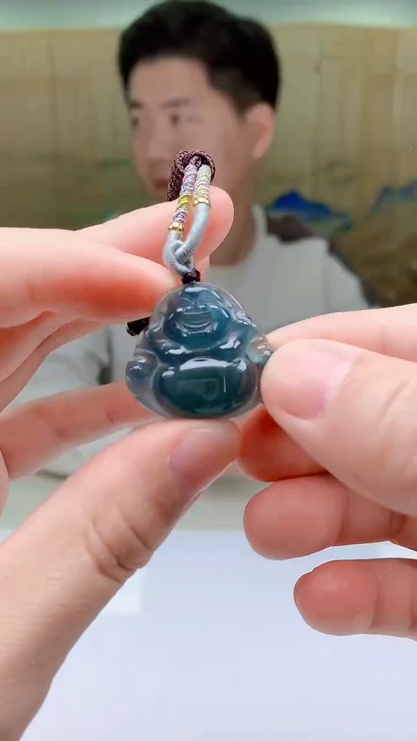 【闪购商品】定制翡翠未镶嵌4917ty-毛货挂件83