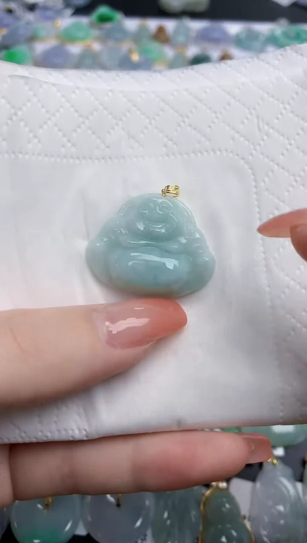 【闪购商品】翡翠颈饰未镶嵌天然缅甸翡翠A货