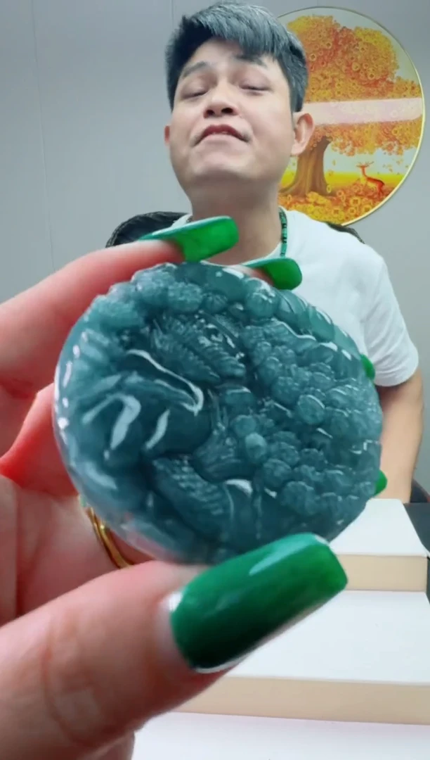 翡翠未镶嵌颈饰多样性随机发其一