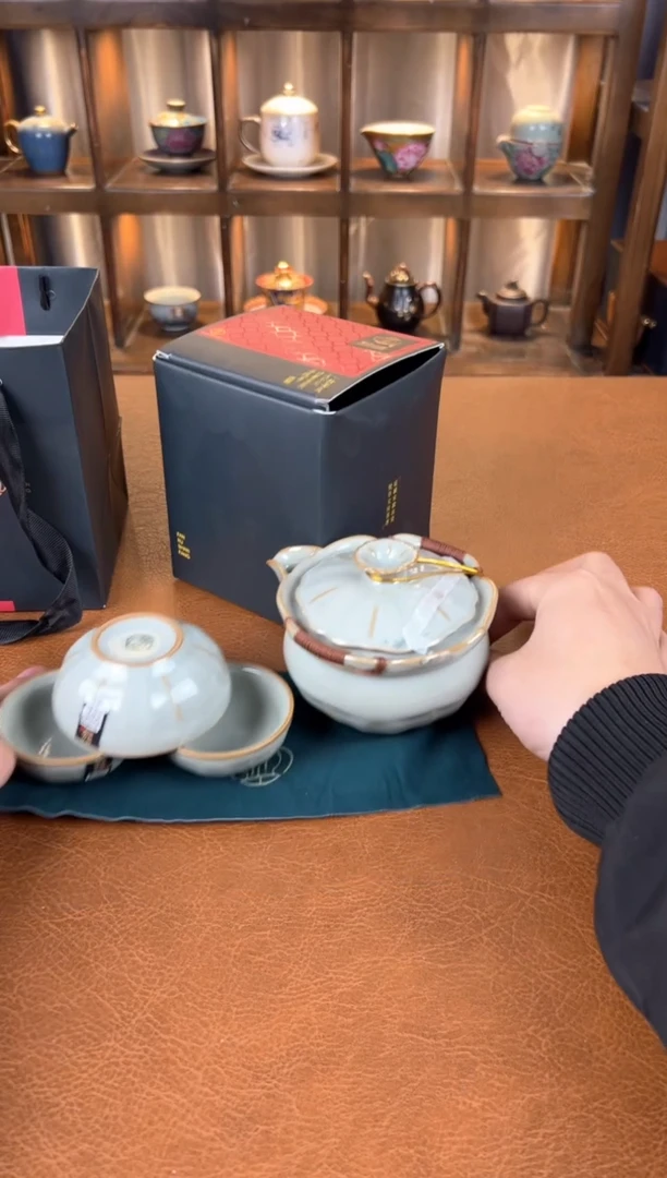 梵青3杯 户外便携式家用旅行茶具