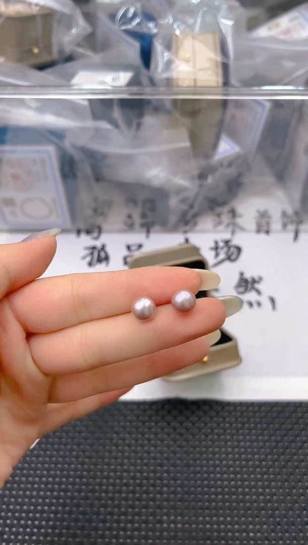 未镶嵌淡水珍珠耳饰ed1226