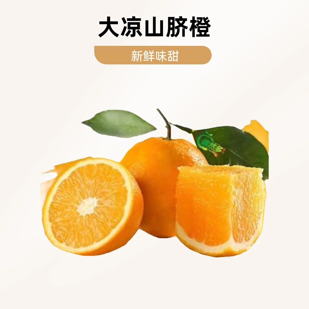 正宗大凉山雷波脐橙2斤