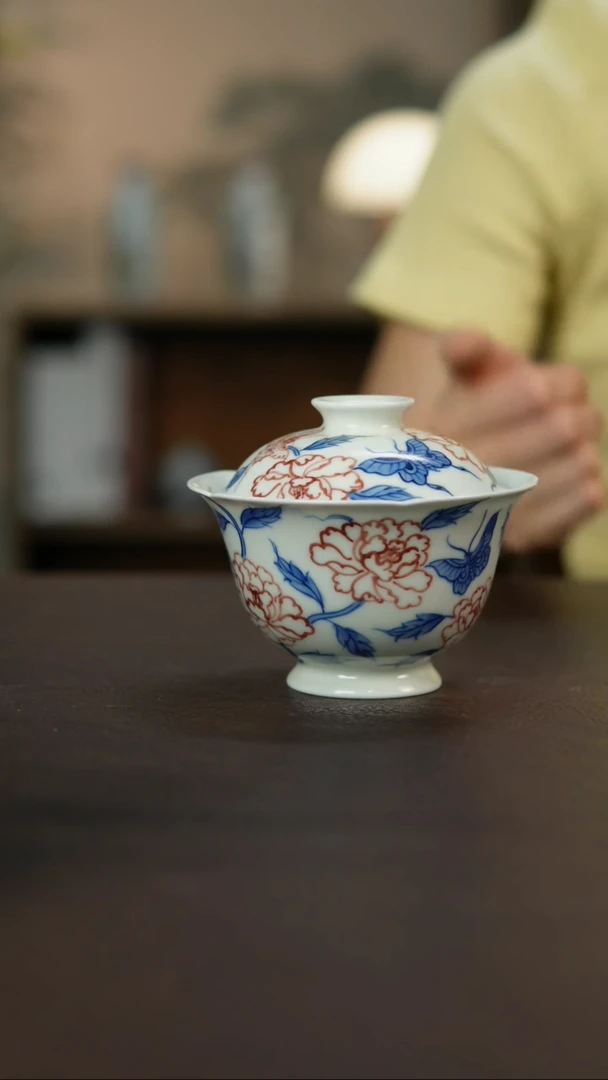 景德镇陶瓷杯碗柴烧多人10234