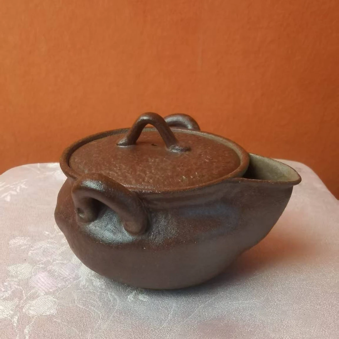 老陶泥铁锈釉宝瓶