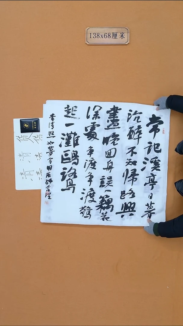 书法孙合理 河南 兰亭书家 68*68 四平尺