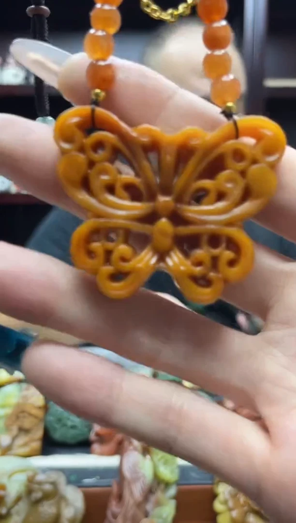 未镶嵌岫玉吊坠·