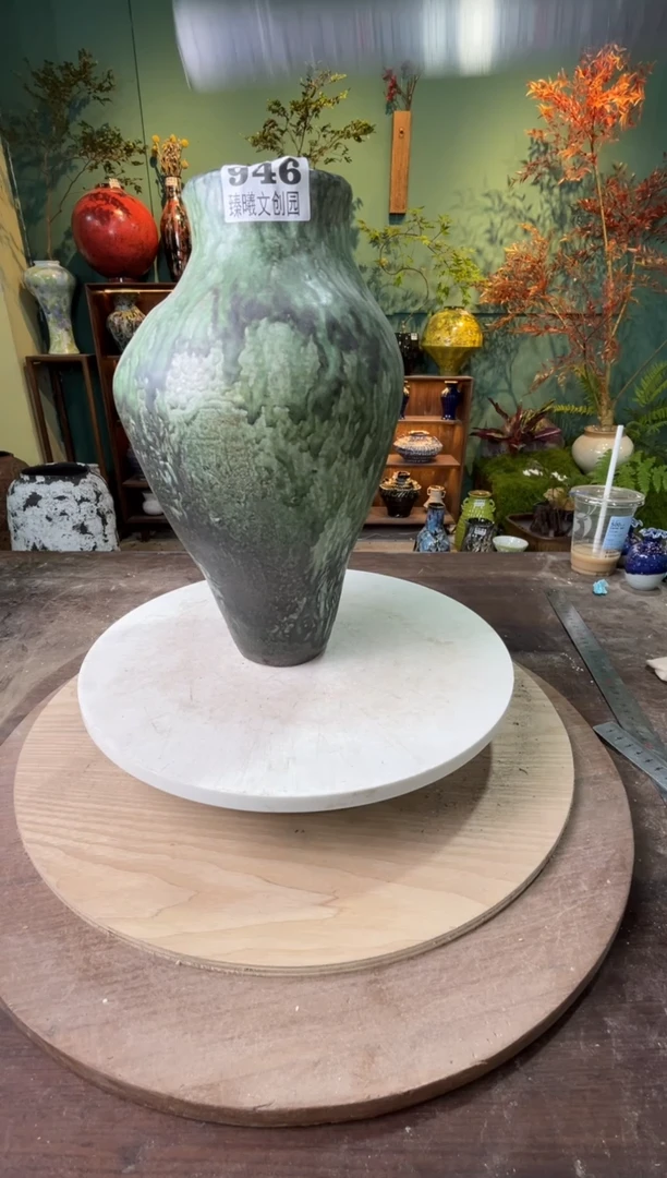 摆件946口径9高32误差2公分默认微瑕