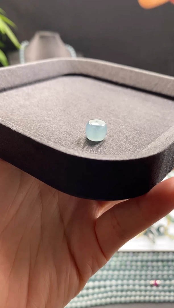 未镶嵌手链翡翠散珠卡10MM老型珠