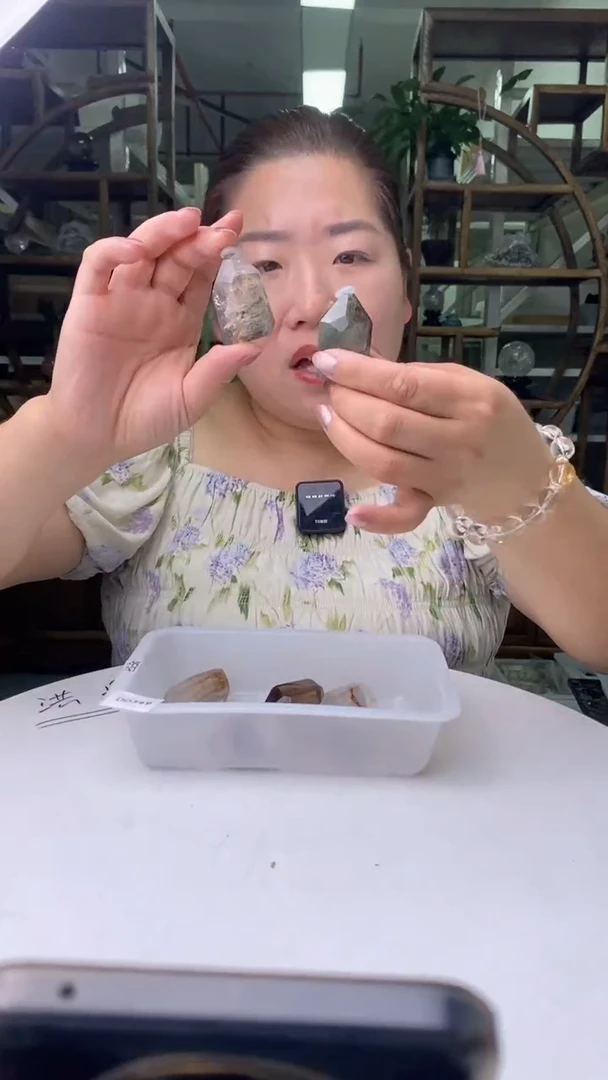 水晶珠宝半成品未镶嵌幽灵柱子D149多样性发其一45-50