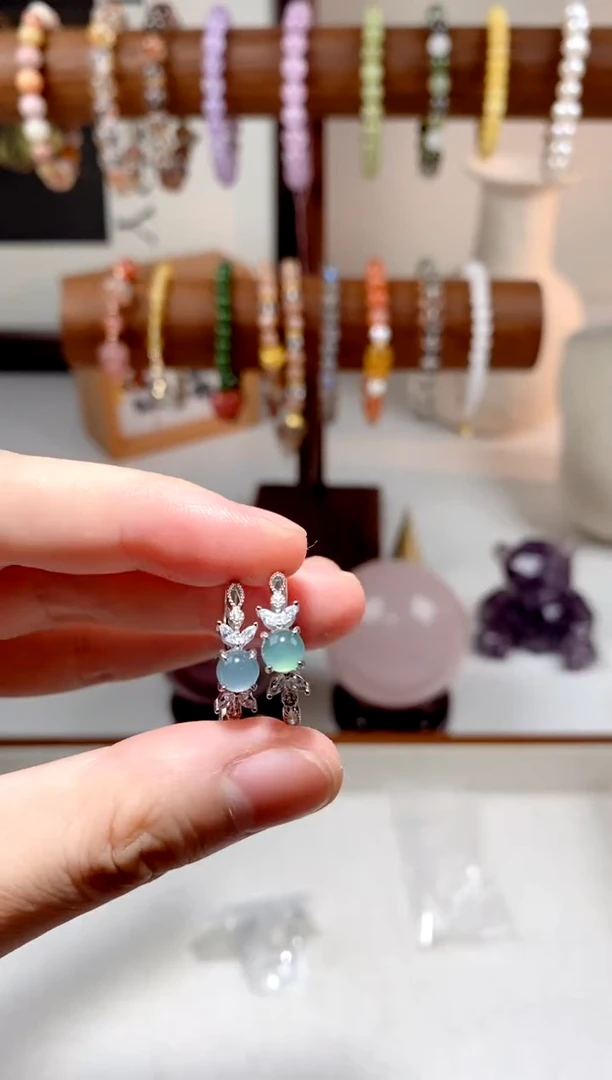 【闪购商品】水晶手串银S925镶嵌多样性发一