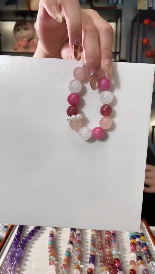 未镶嵌手链水晶婚纱幽灵多宝手串