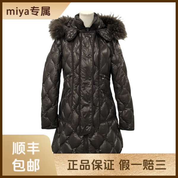 妃鱼/盟可睐/聚酰胺纤维/羽绒服/95新/M2/24