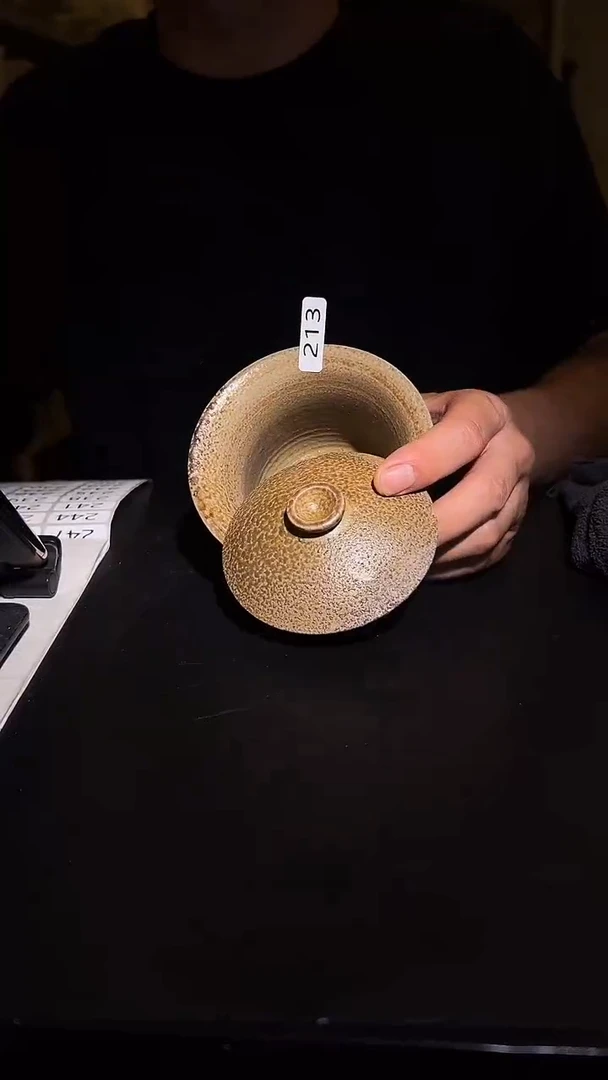 泥舍柴烧精品手工茶器