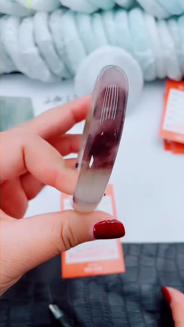 【闪购商品】石英质玉手镯未镶嵌R23-60/61