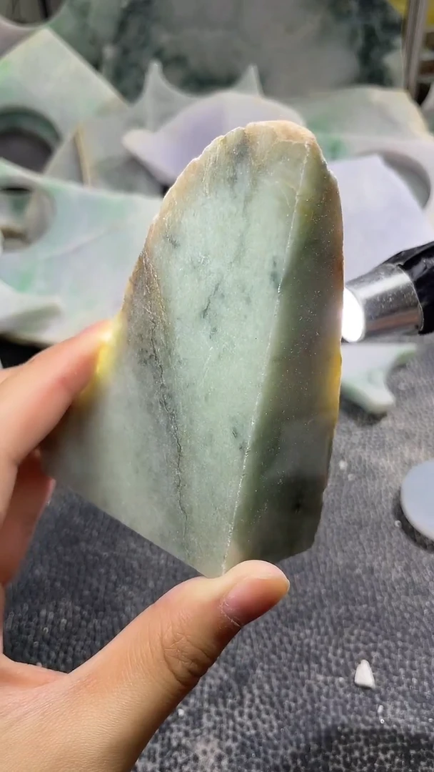 裸石翡翠天然A货翡翠板料