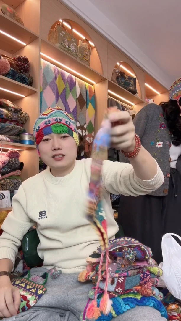 绵羊毛?****?南美洲羊驼毛帽子A523
