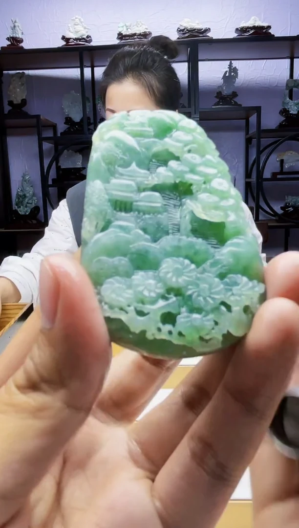 【闪购商品】定制翡翠未镶嵌毛货02040095