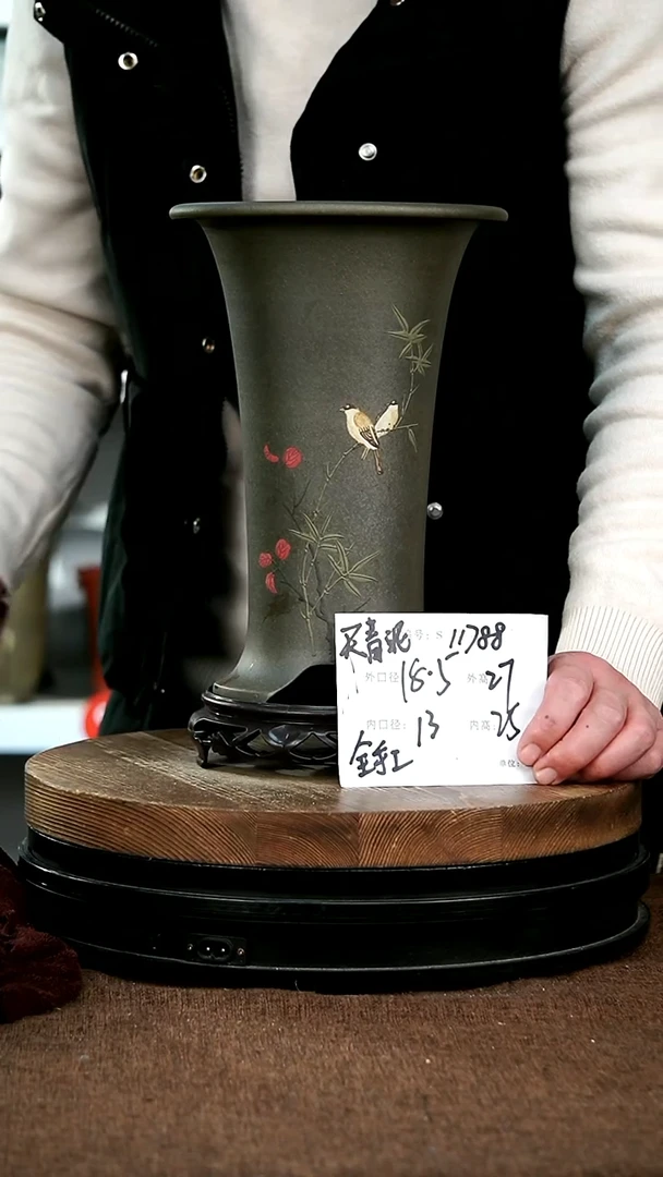 【闪购商品】紫砂花盆11788+s宜兴紫砂花盆