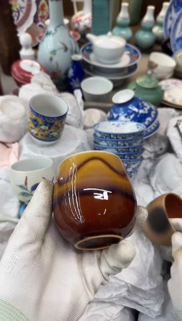 盖碗鹤*嫣瓷器瓷器瓷器瓷器
