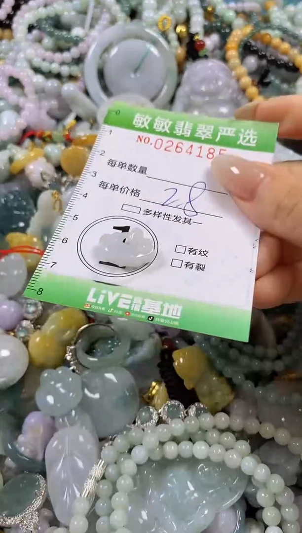 翡翠未镶嵌颈饰闪购0264185