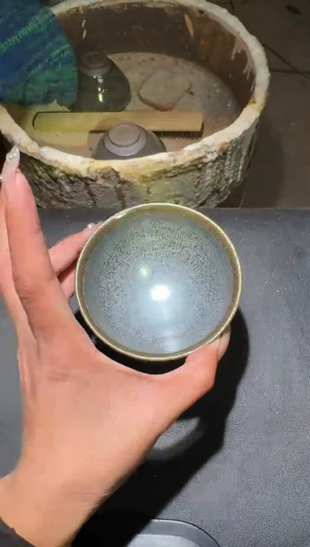 茶盏黎跃龙龙窑柴烧128