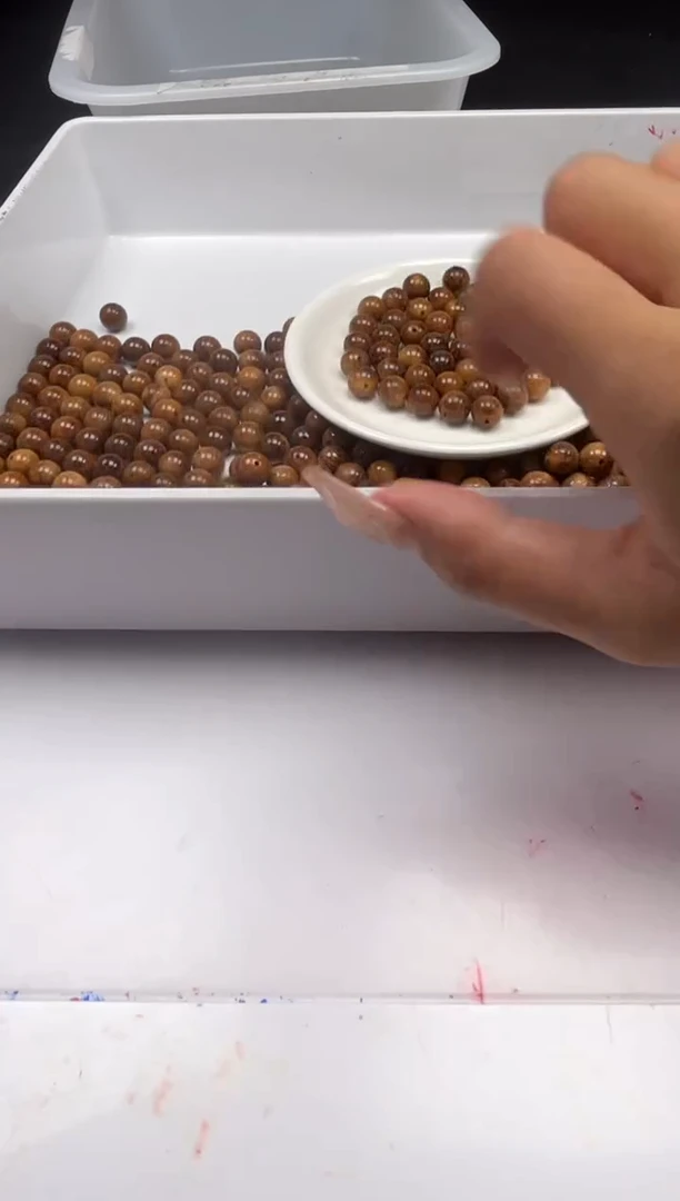 檀香木散珠w1828库克回纹珠10mm*4颗