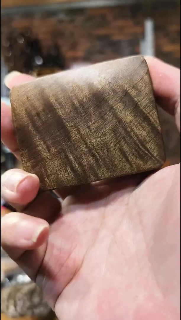 金丝楠无事牌手把件