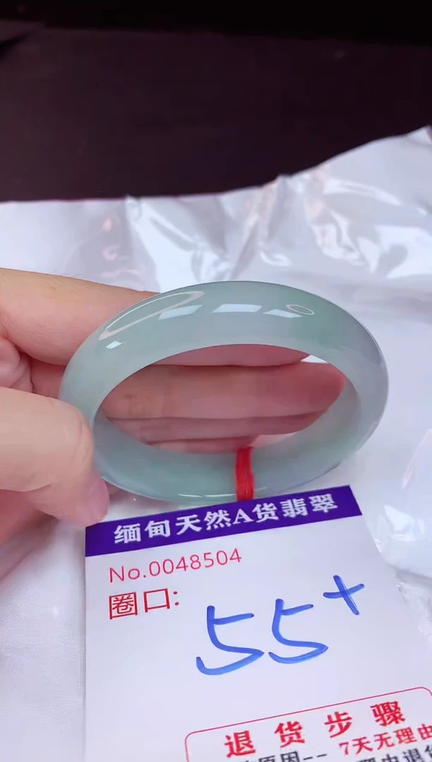 未镶嵌手镯翡翠55