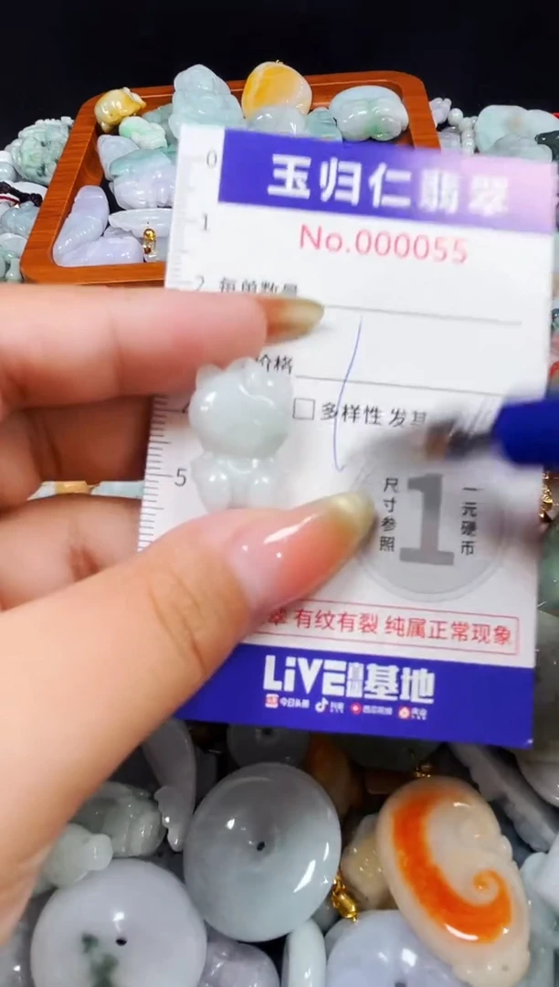 颈饰未镶嵌翡翠1120