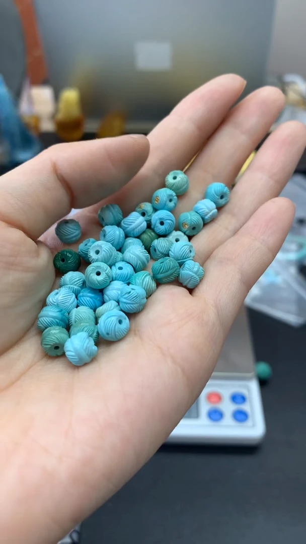 未镶嵌绿松石珠宝奇石2006 多样性发其一默认有瑕