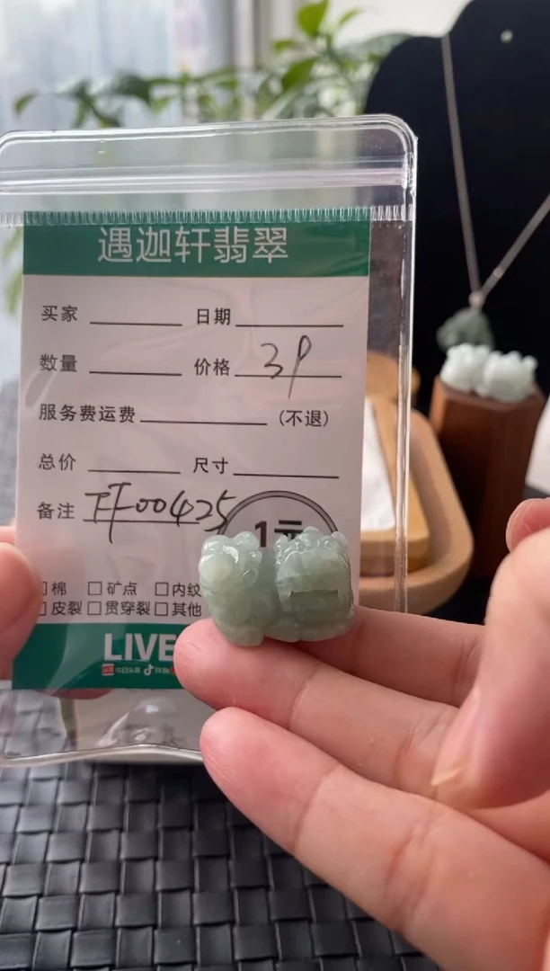 颈饰未镶嵌翡翠FF00425