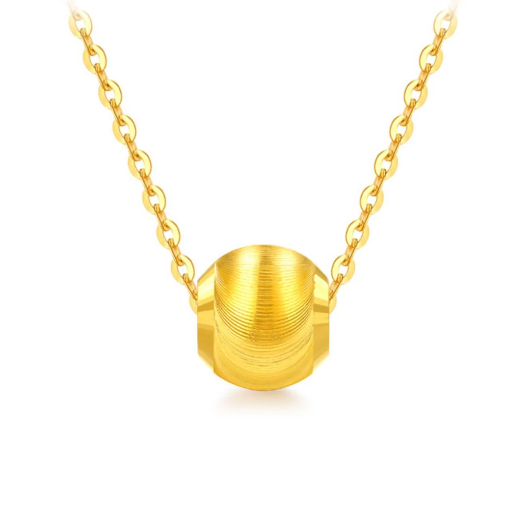 足金999猫眼金珠6mm 拍10颗包邮 基地质检发货带证书 不含链