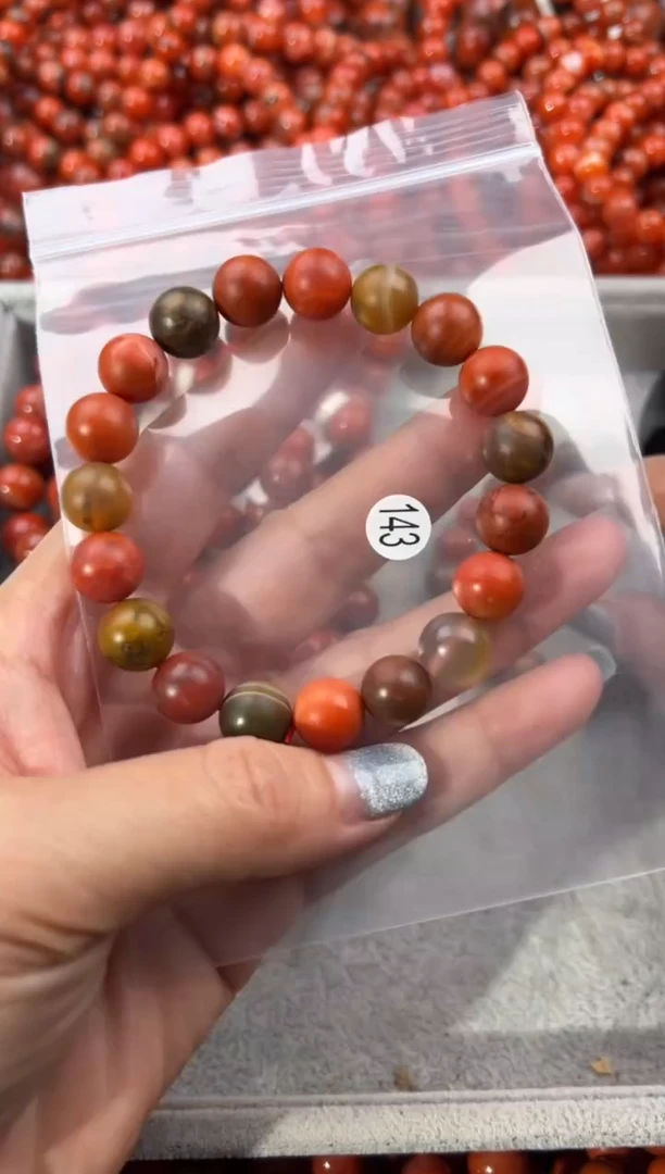 未镶嵌手串南红玛瑙10+