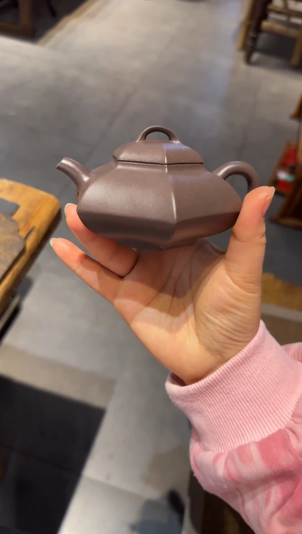 【闪购商品】紫砂茶壶六方合欢